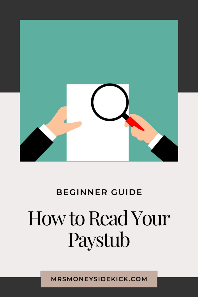 How to Read Your Paystub