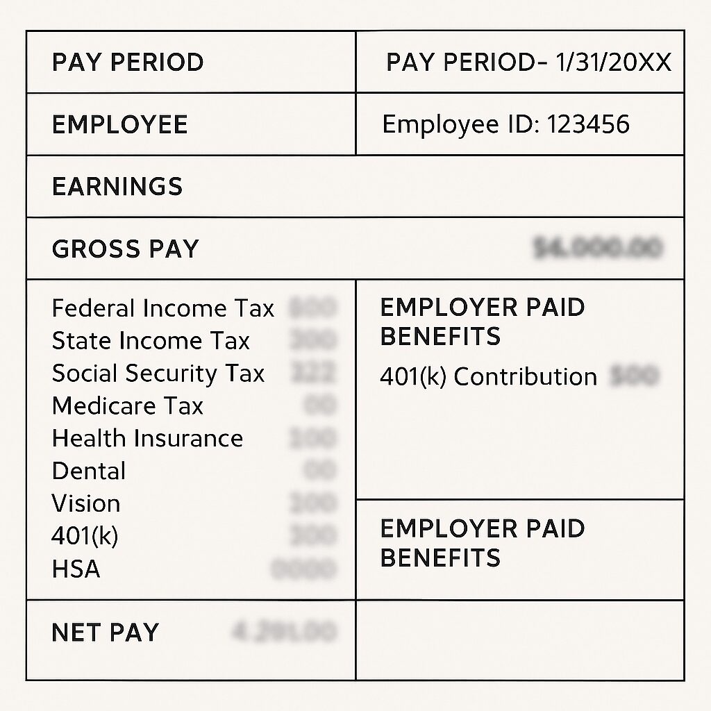 how to read your paystub