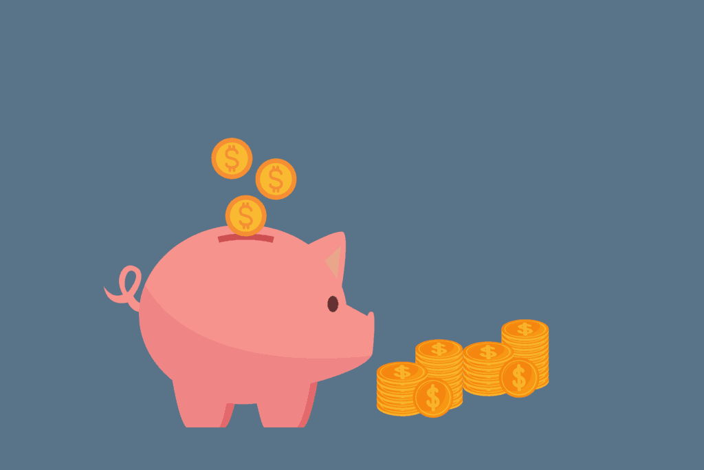 piggy bank how to budget your first paycheck